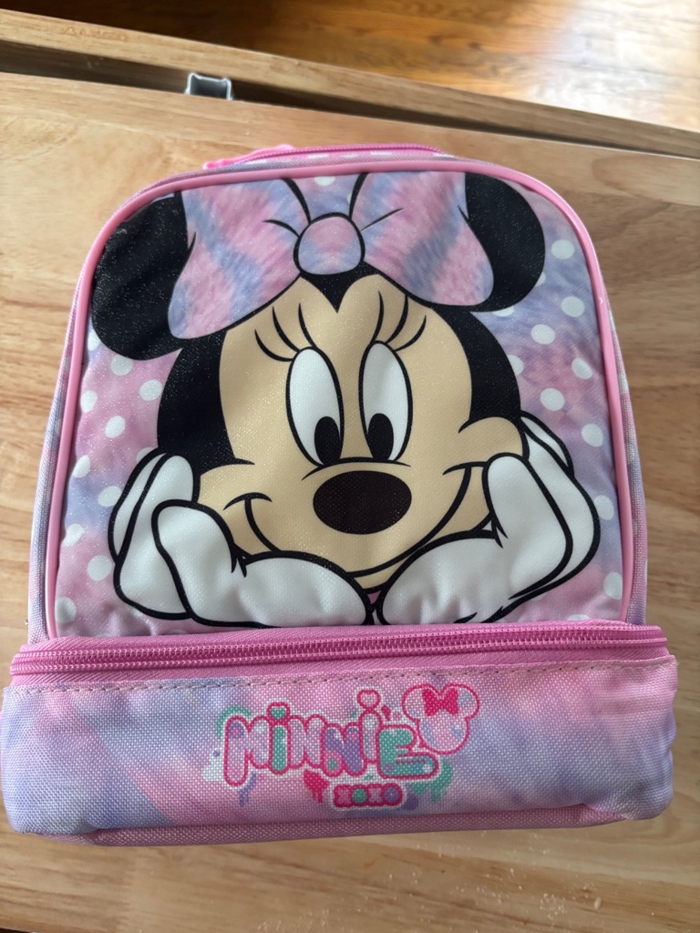 Minnie Mouse Pink Kids Lunch Bag